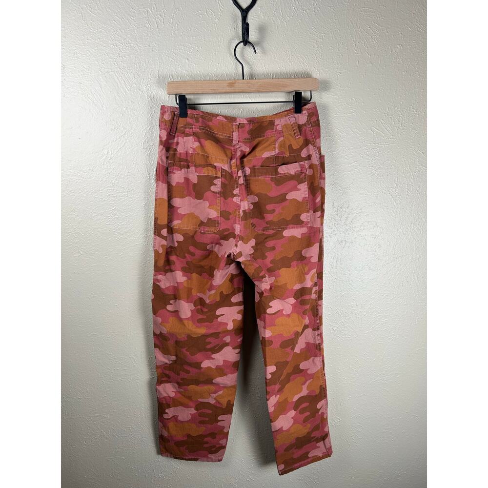 Sundance Quincy Ripstop Camo Pants Size 6 Utility Cotton Red Camouflage Trousers - Picture 7 of 10